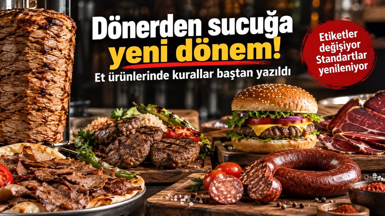 DÖNER, SUCUK ve KÖFTEDE YENİ DÖNEM!
