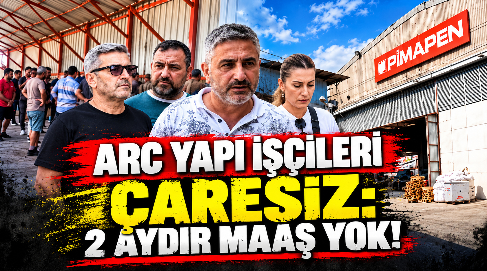 Mersin’de ARC Yapı işçileri mağdur: “İki aydır maaş alamıyoruz, evimize ekmek götüremiyoruz”