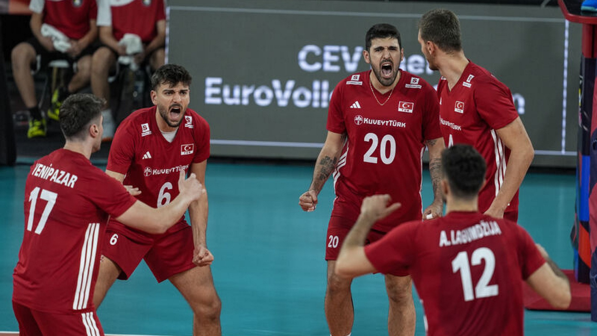 A Milli Voleybol Takımı, İsviçre'yi 3-0 mağlup etti
