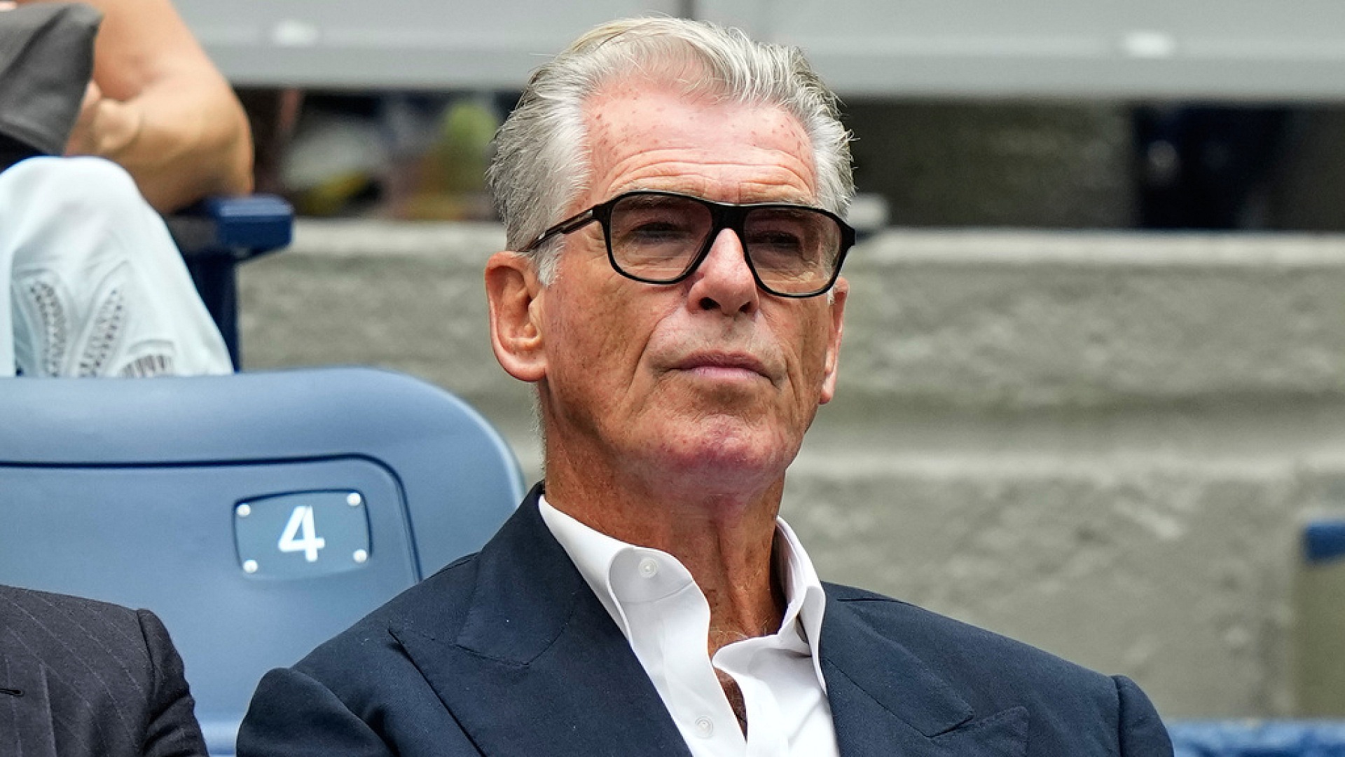 ABD Açık'ta Brosnan'ın 7'nci saniye görüntüsü dikkat çekti