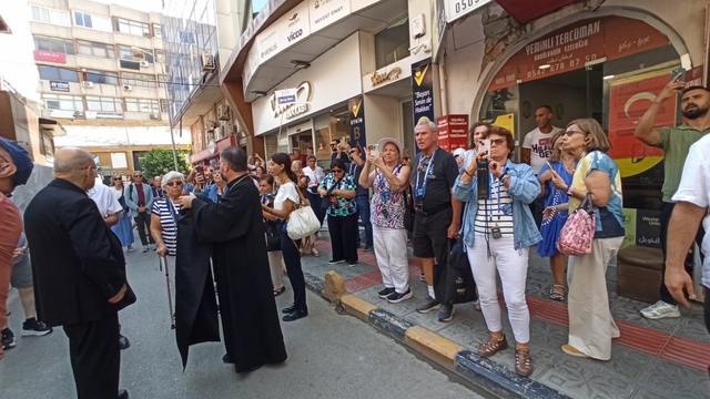 Hac ziyareti için Hatay'daki kiliseye dua edildi