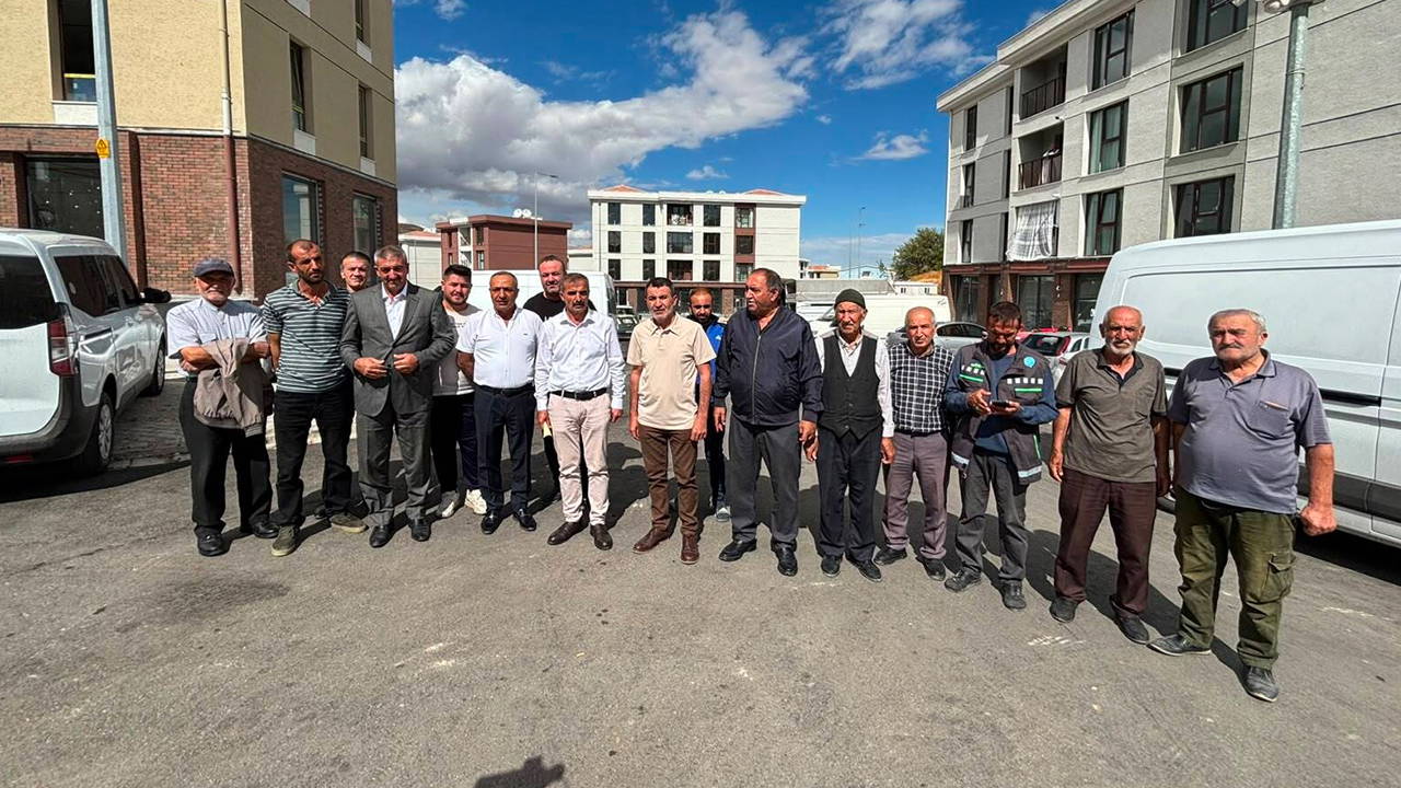 Akçadağ'da esnaftan yeni çarşı dağılımına tepki