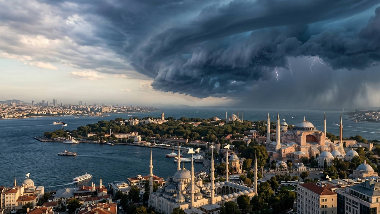 Akom İstanbul'a yağış uyarısı: Hafta sonu sağanak geliyor