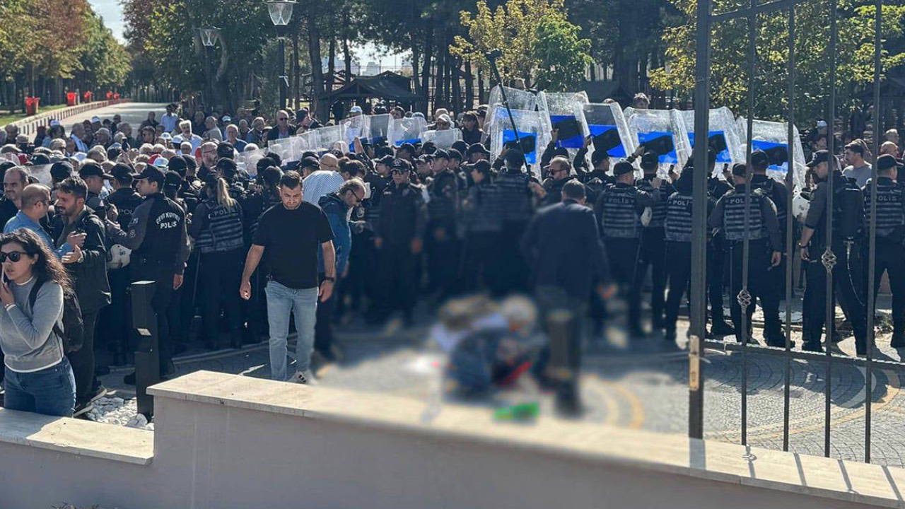 Ankara'da AYM önünde intihar girişimi: Emekli polis memuru