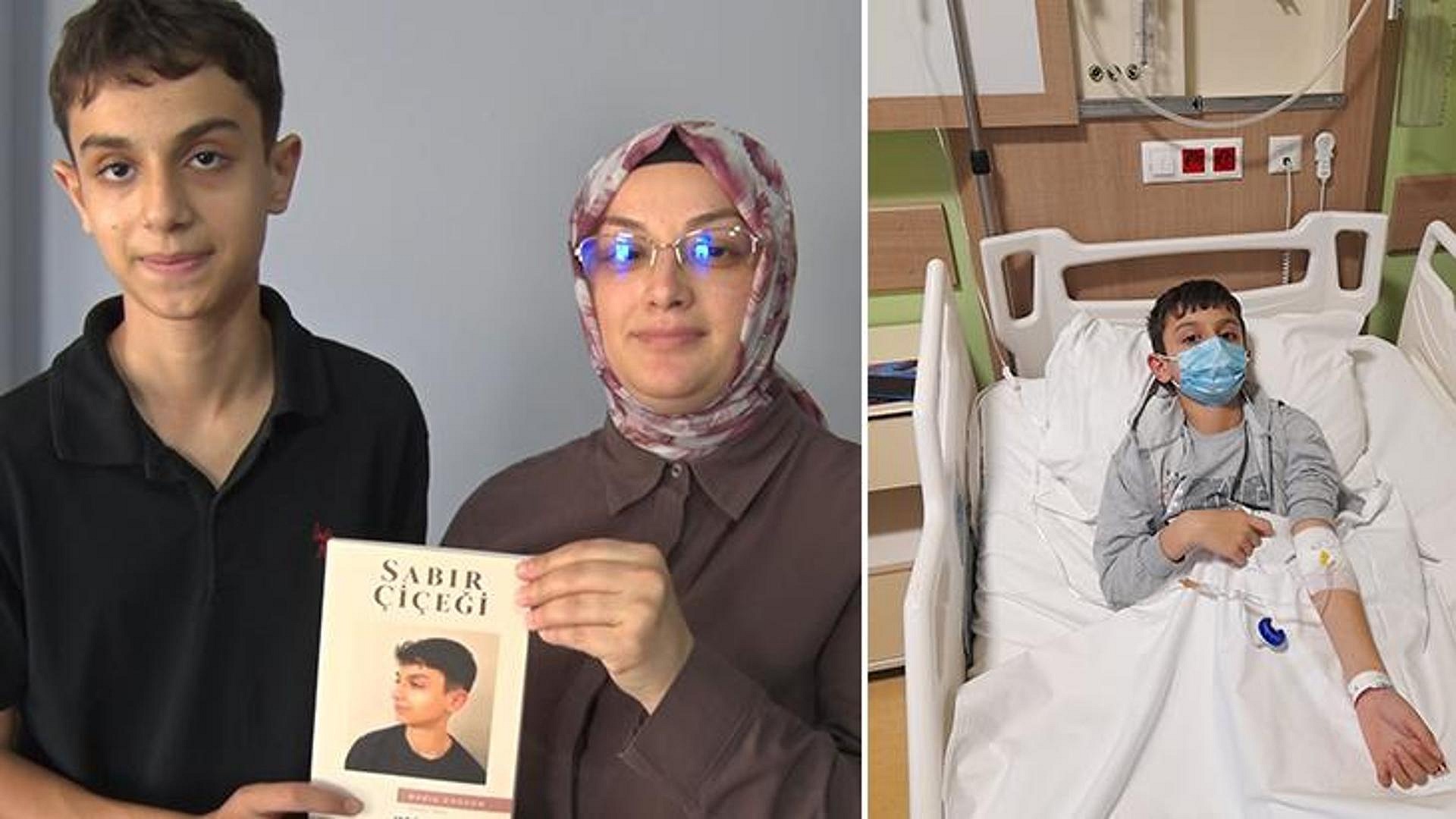 Anne-oğulun kanserle mücadelesi şiirle anlam buldu