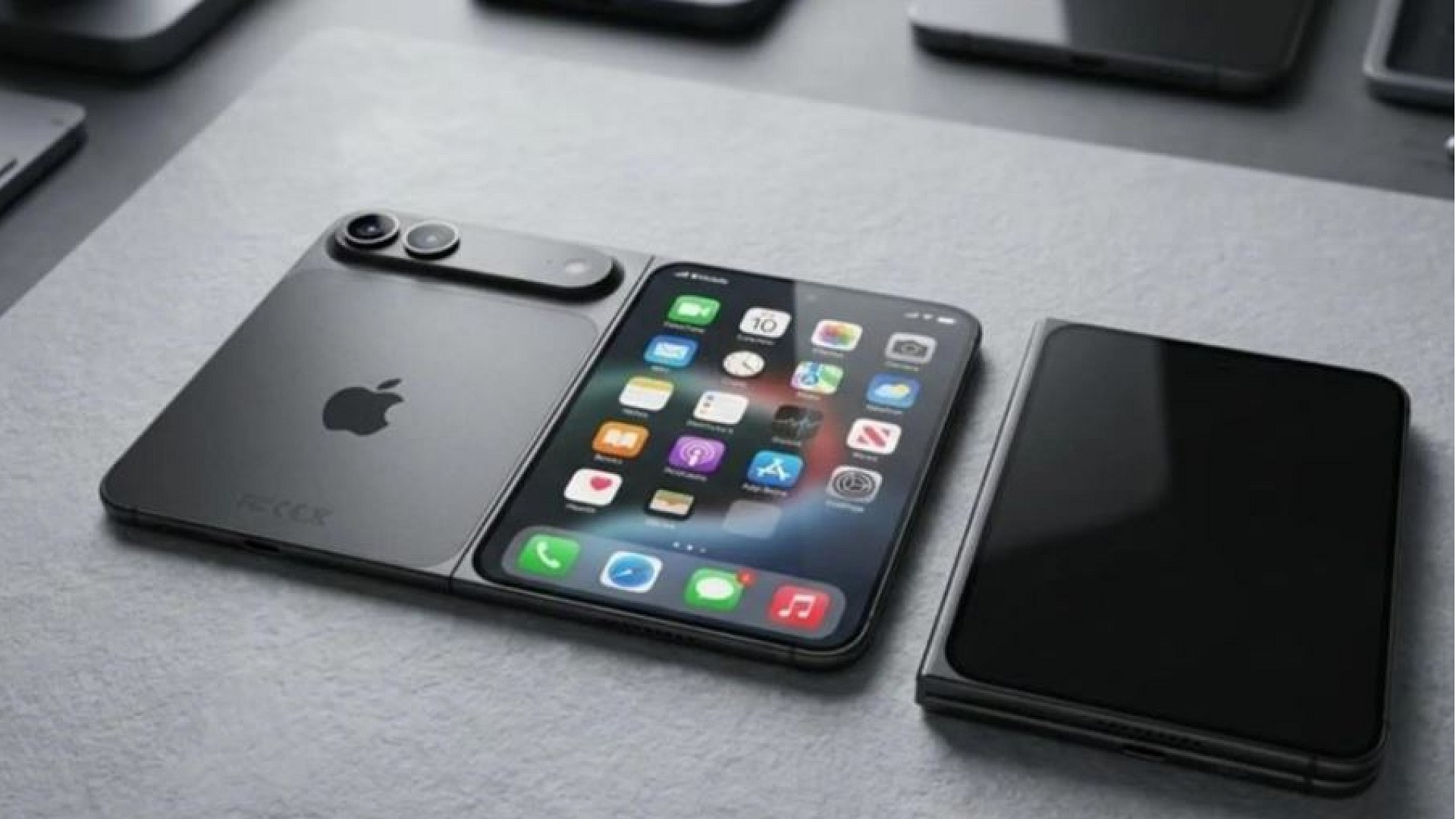 Apple, ilk katlanır iPhone modelini tanıttı