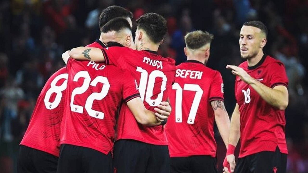 Arnavutluk, Belarus'u 2-0 yenerek galibiyeti aldı