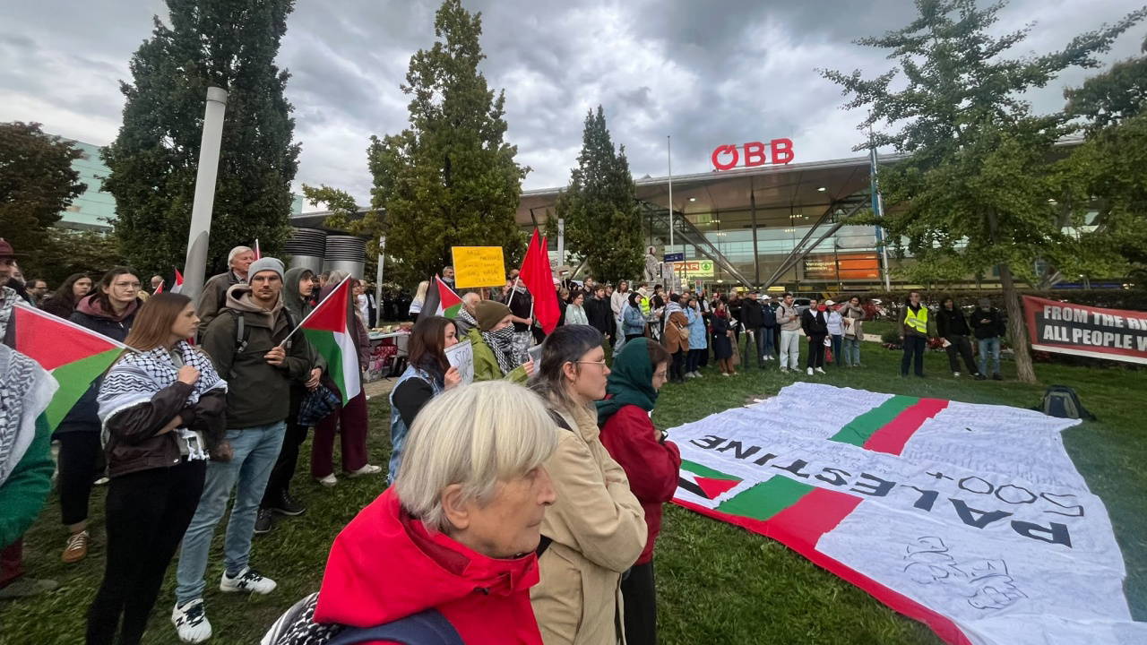 Avusturya'da İsrail'e karşı protesto öncesi güvenlik artırıldı