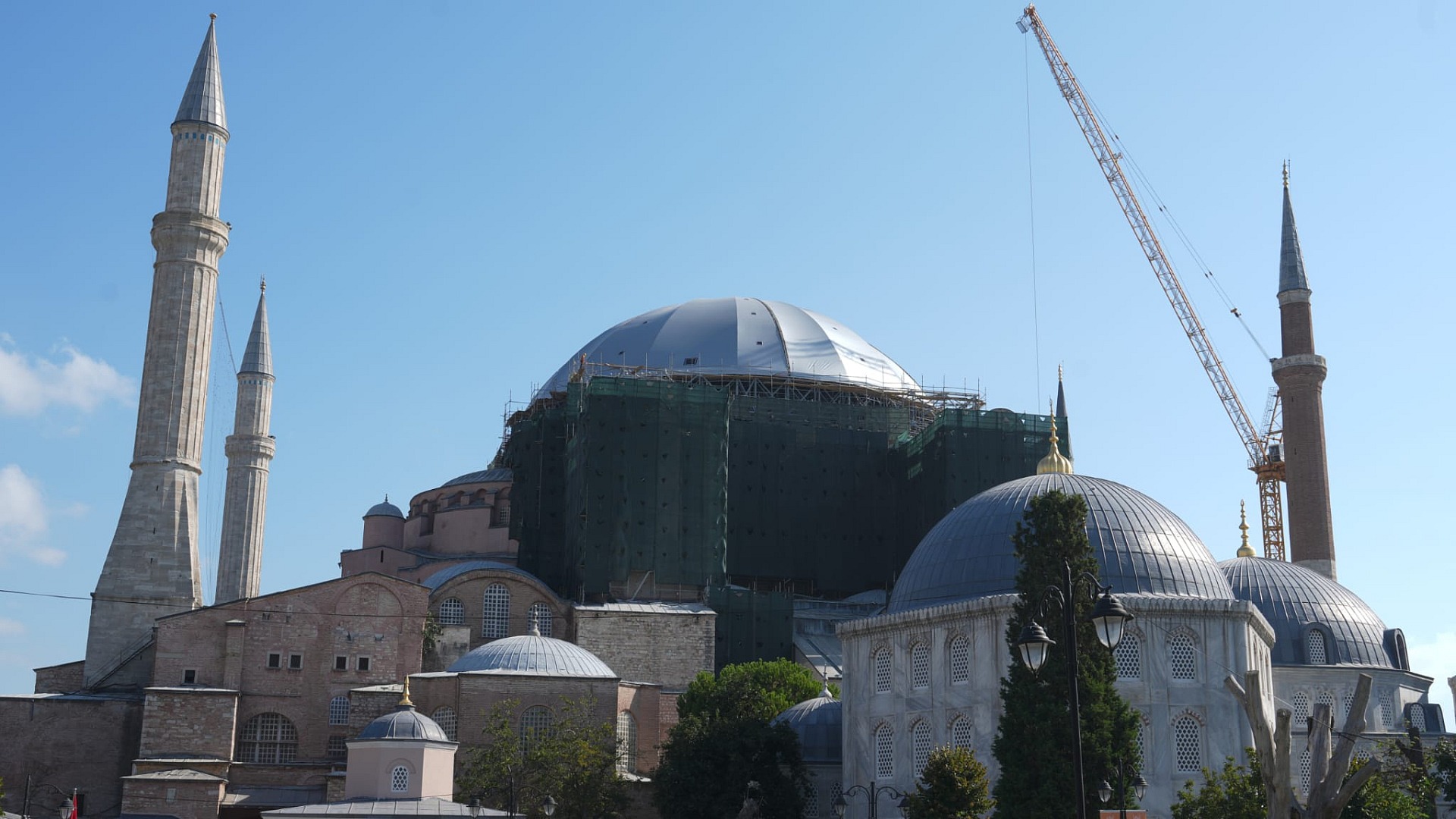 Ayasofya restorasyonunda önemli gelişmeler yaşanıyor