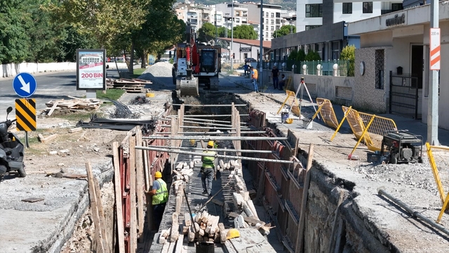 Aydın Belediyesi Söke'de altyapı yatırımlarına devam ediyor