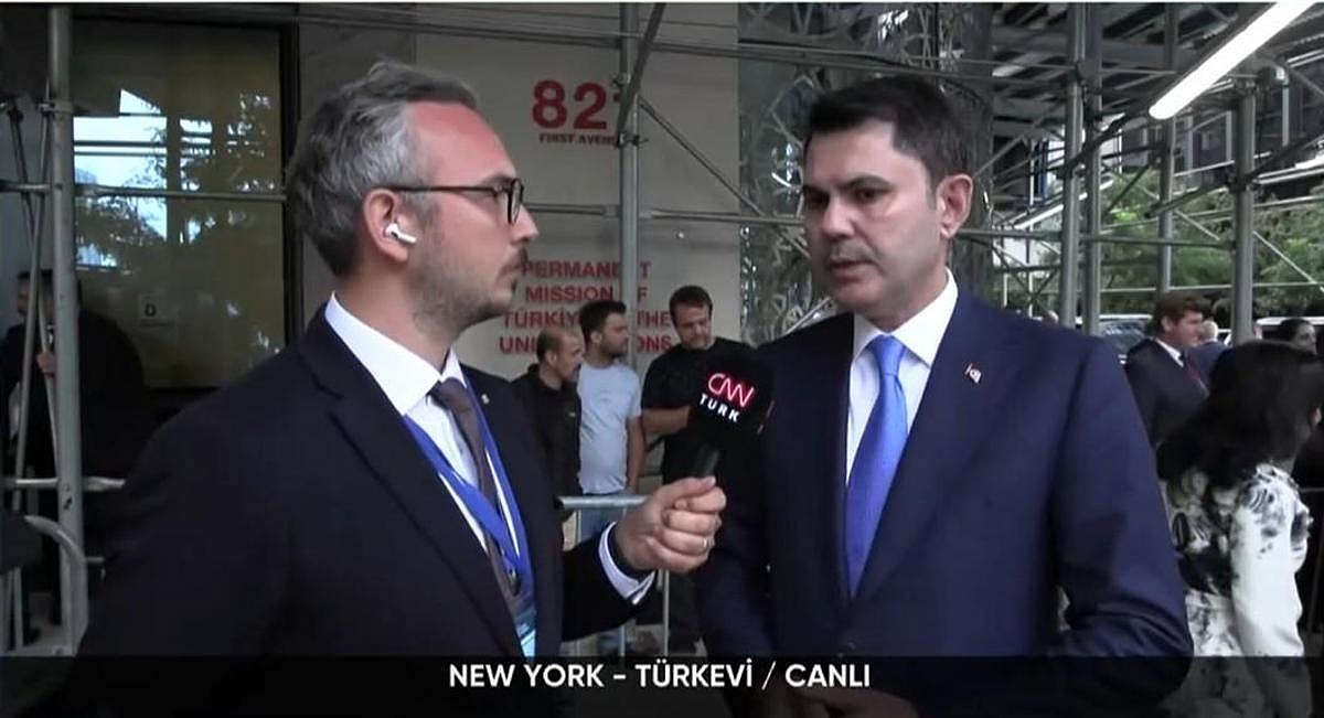 Bakan Kurum'dan BM'de eylem planı açıklaması