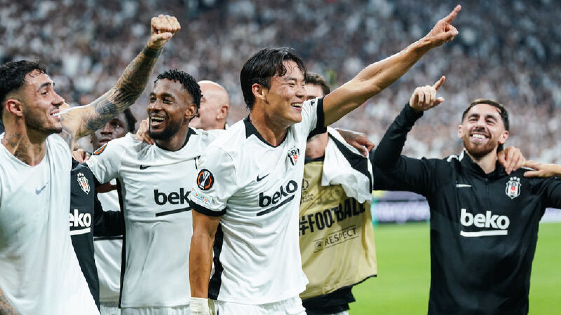 Beşiktaş, Marsilya'yı 4-1 geçerek galibiyet aldı