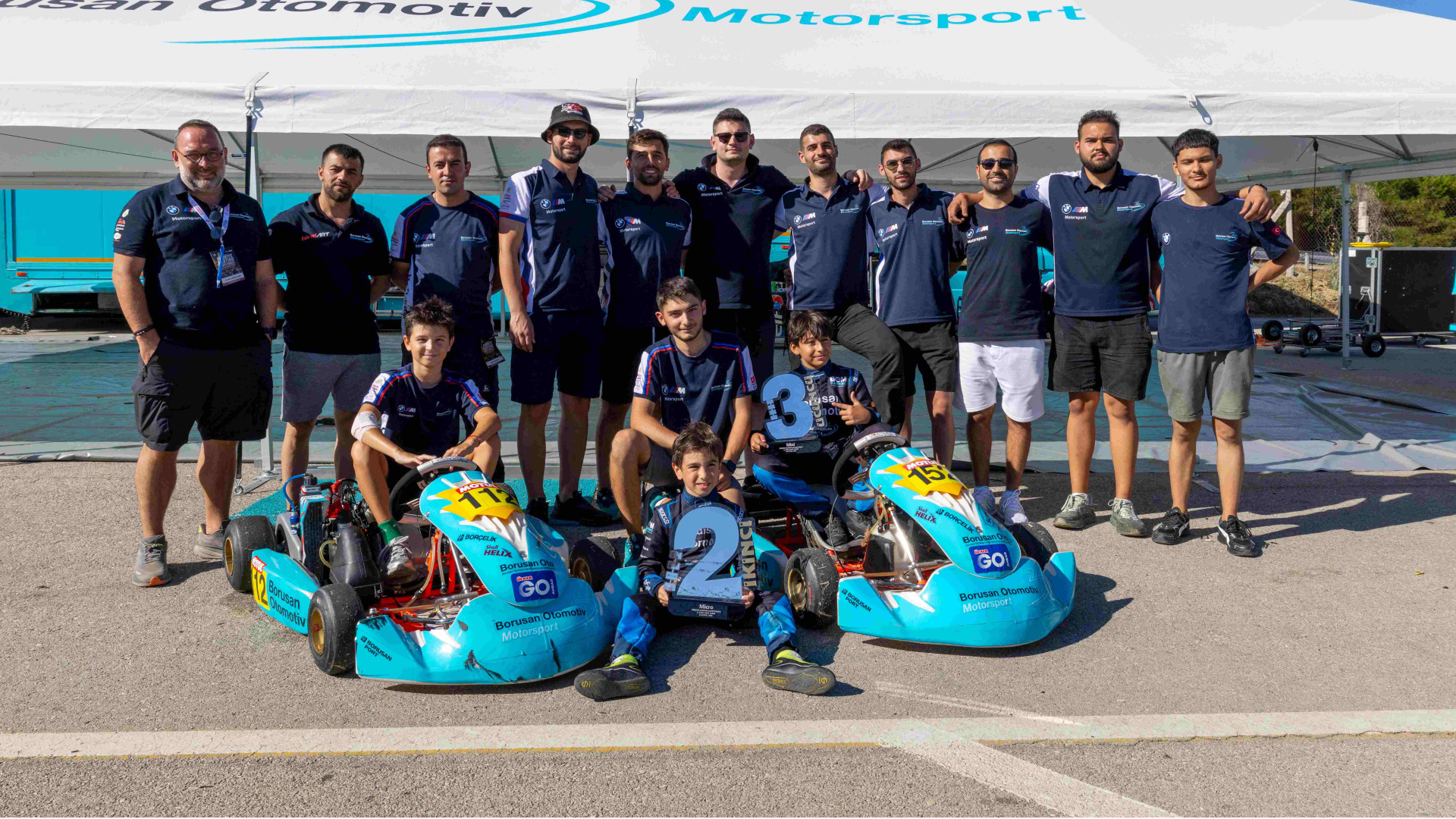 BOM Karting takımı Uşak'ta iki podyum derecesi elde etti