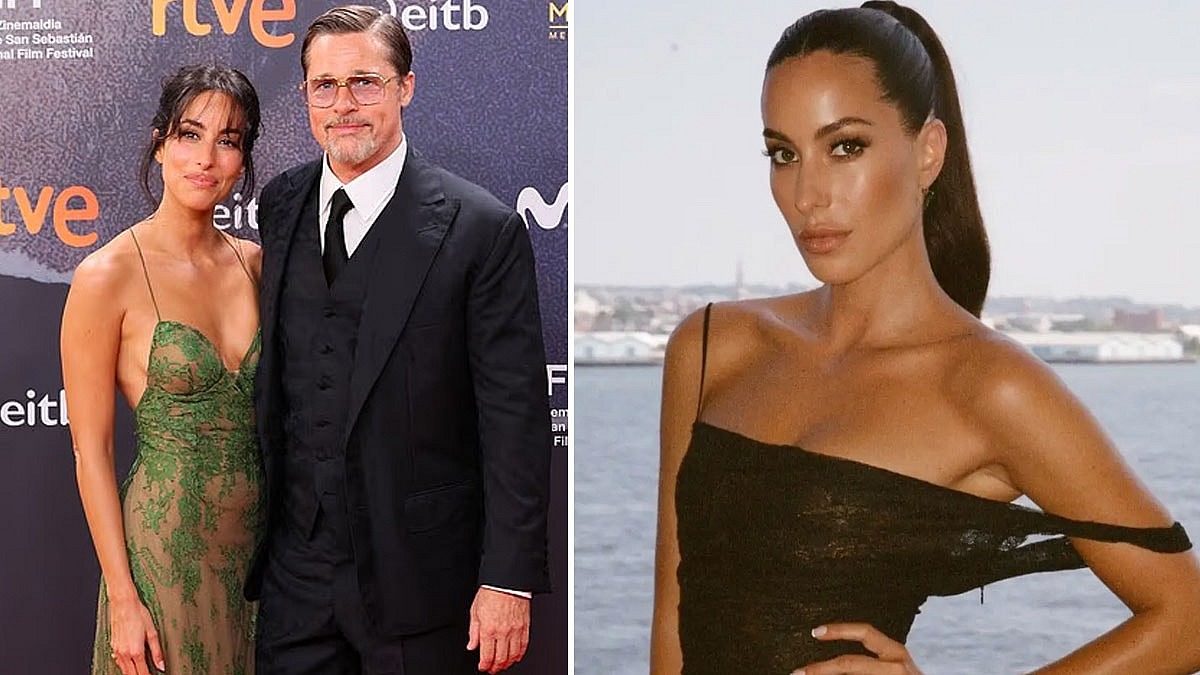 Brad Pitt ve sevgilisi Ines de Ramon San Sebastián'da poz verdi