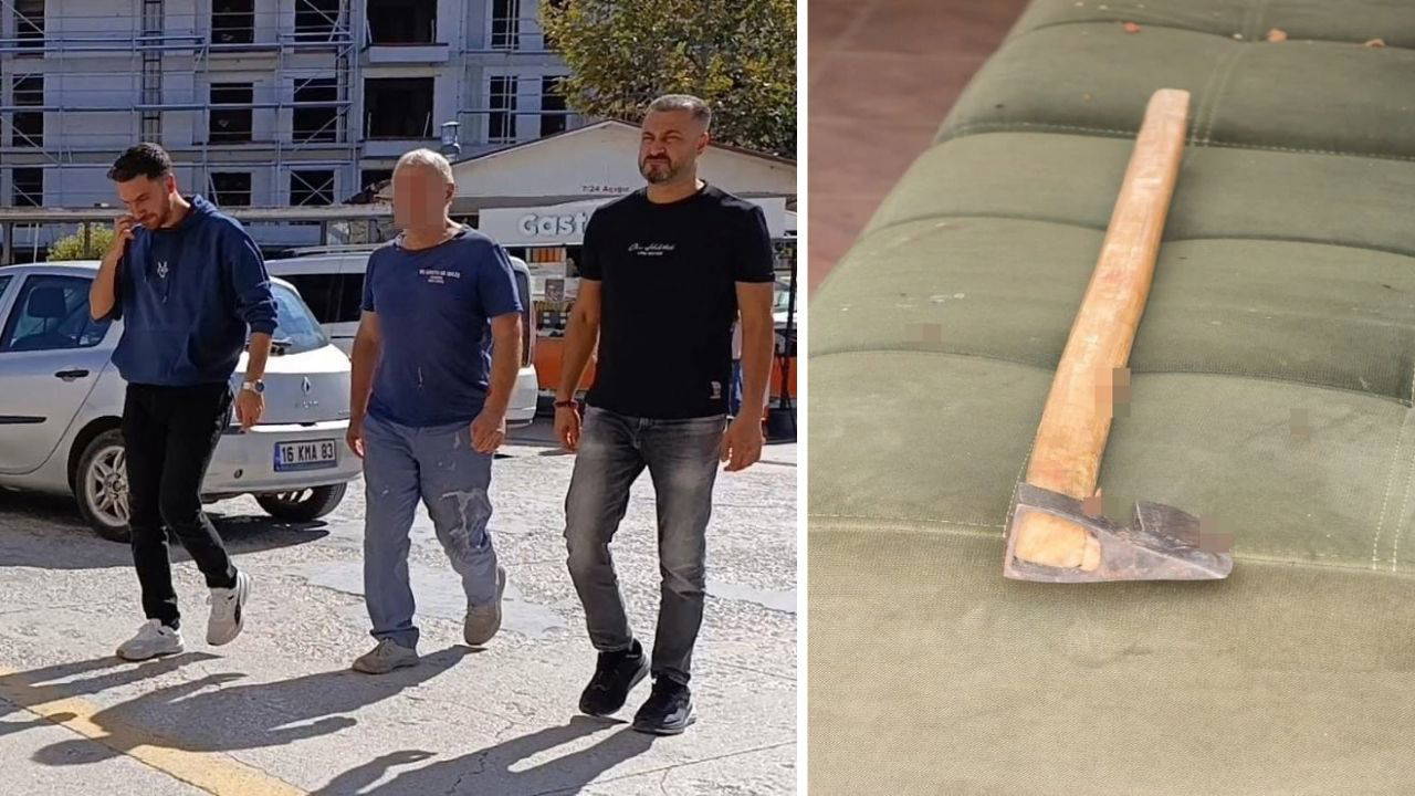 Bursa'da mezarlıkta baltalı kavga: Nuri Ş. gözaltına alındı