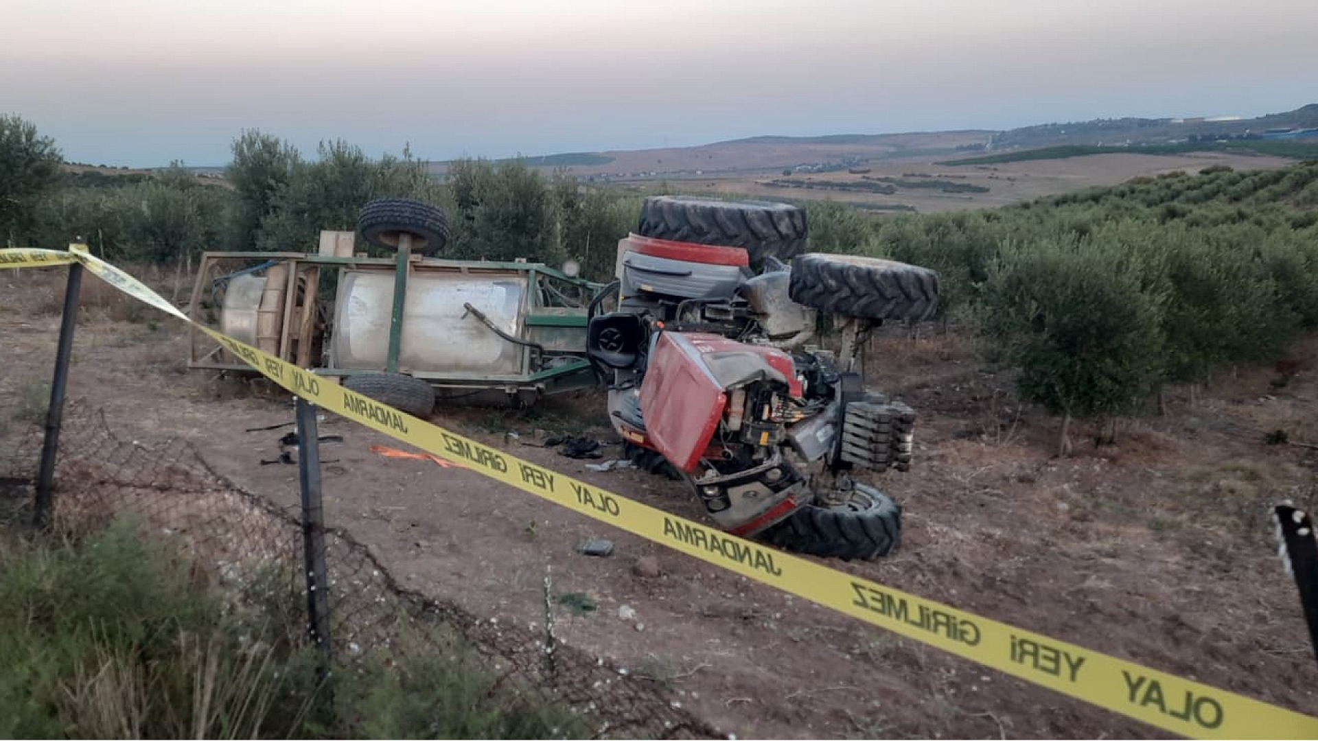 Ceyhan'da traktör kazası: sürücü hayatını kaybetti