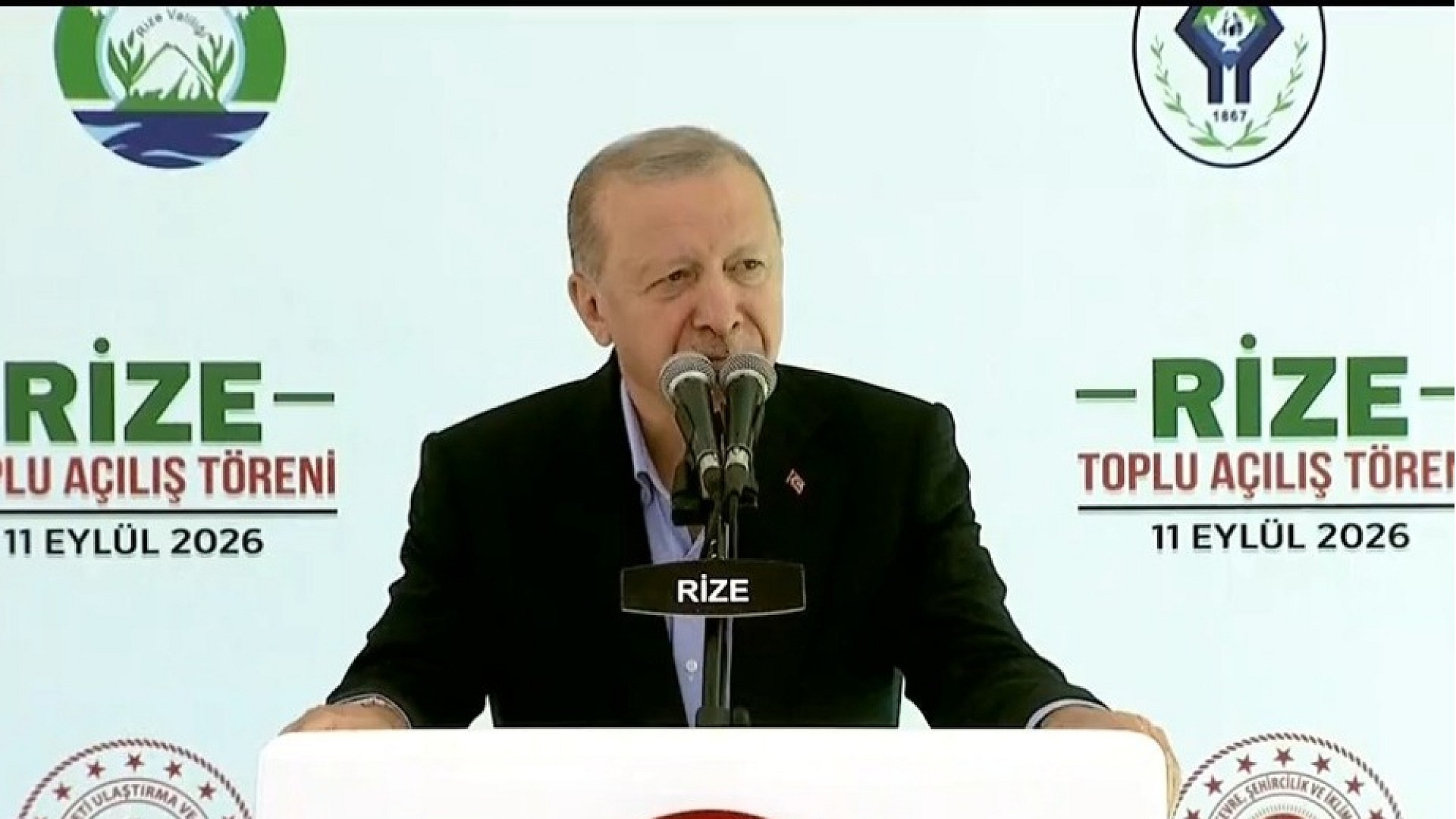 Cumhurbaşkanı Erdoğan, 10 milyar TL'lik yatırımları tanıttı