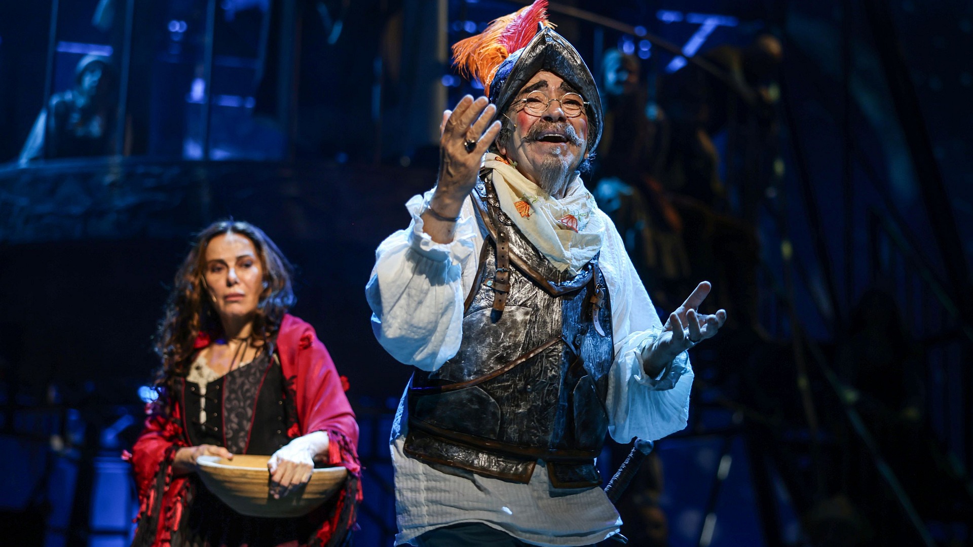 Don Quixote müzikali 41. temsilini sahneye koyuyor