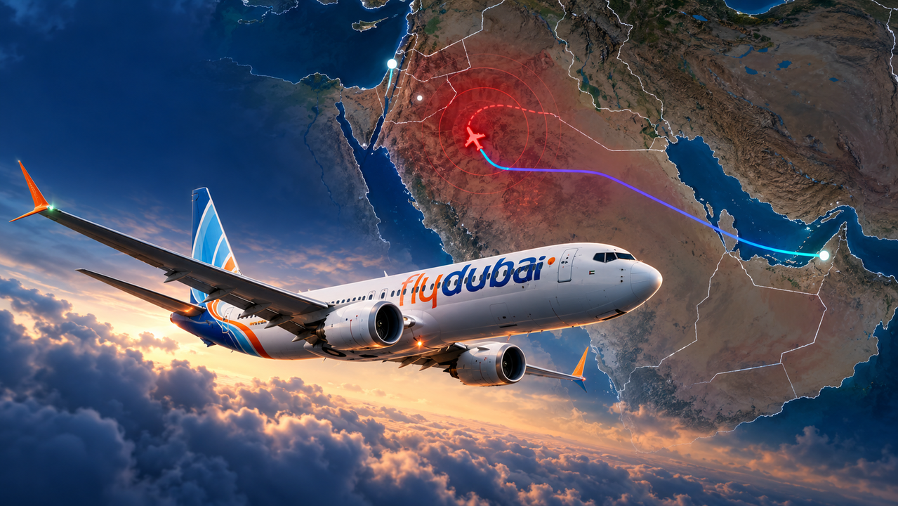 Dubai-Tel Aviv seferinde acil durum sinyali verildi