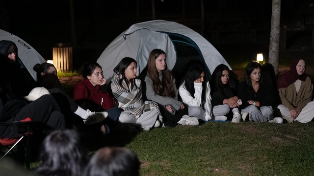 Düzce'de gençler doğa kampıyla eğlendi ve öğrendi