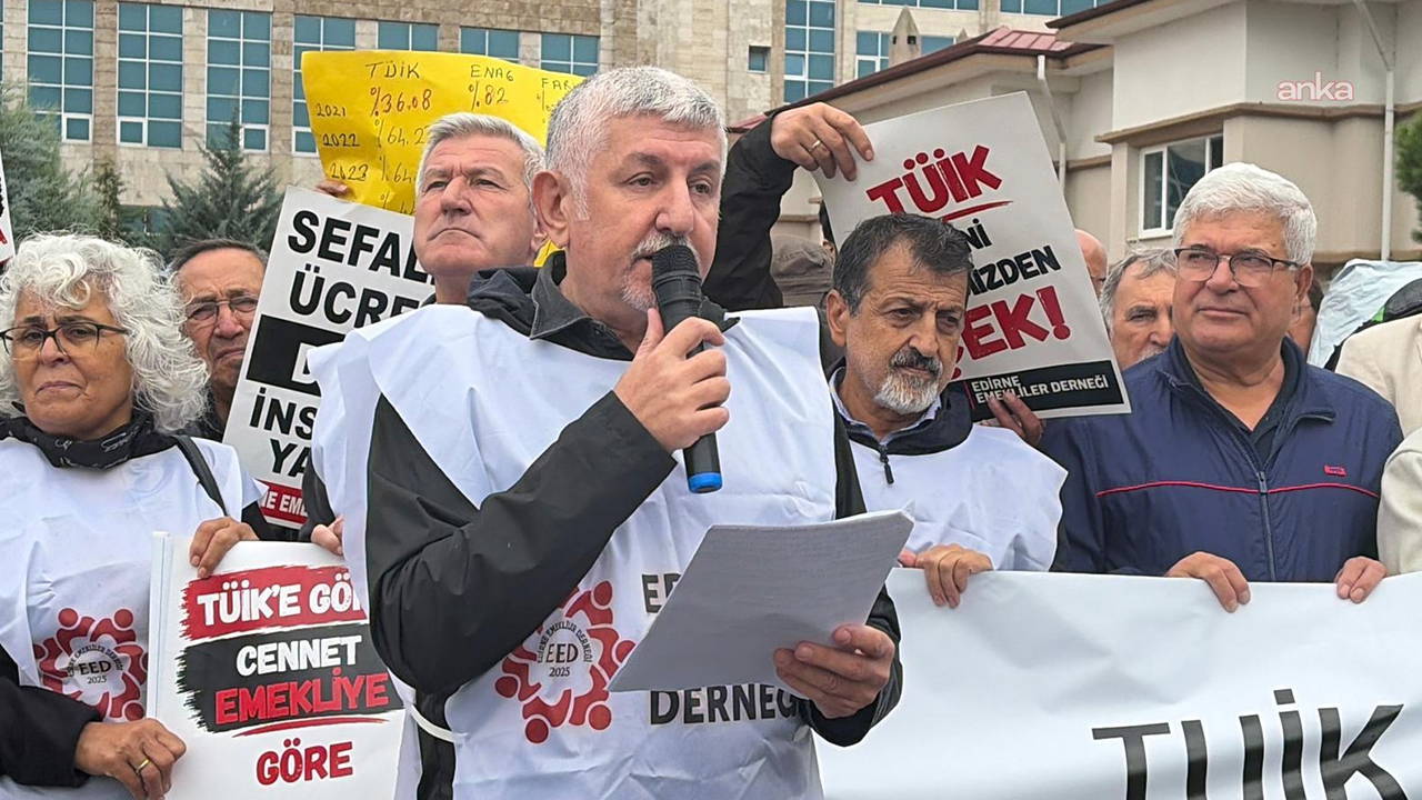 Edirne'de emeklilerden gerçekler rakamlarda saklı
