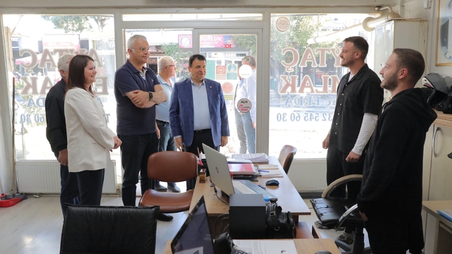 Edirne'de sanayi esnafına Gencan ve vekiller ziyaret etti
