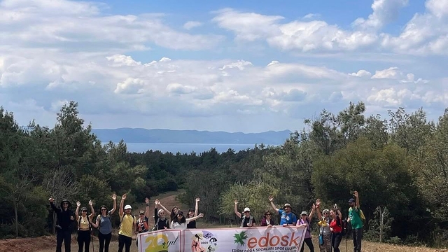 EDOSK, Saros Körfezi'nde deniz kayağı rotası oluşturuyor