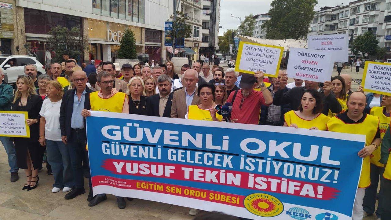 Eğitim Sen Ordu Şubesi okullarda şiddetle ilgili açıklama