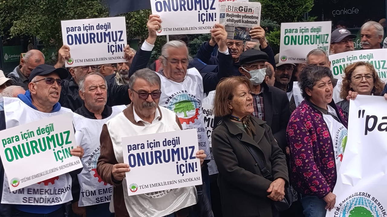 Emekliler, Ali Şekeroğlu için oturma eylemi yapacak