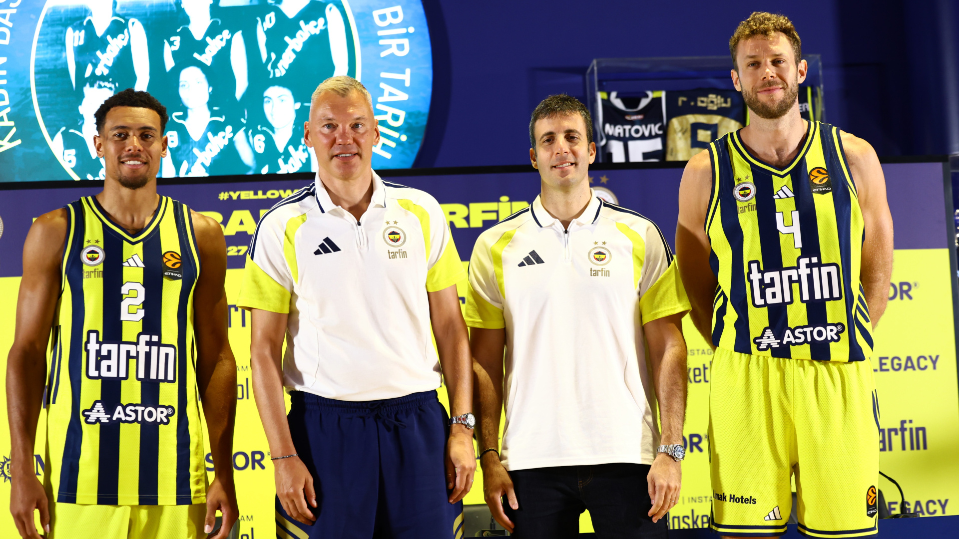 Fenerbahçe erkek basketbol takımı medya ile buluştu