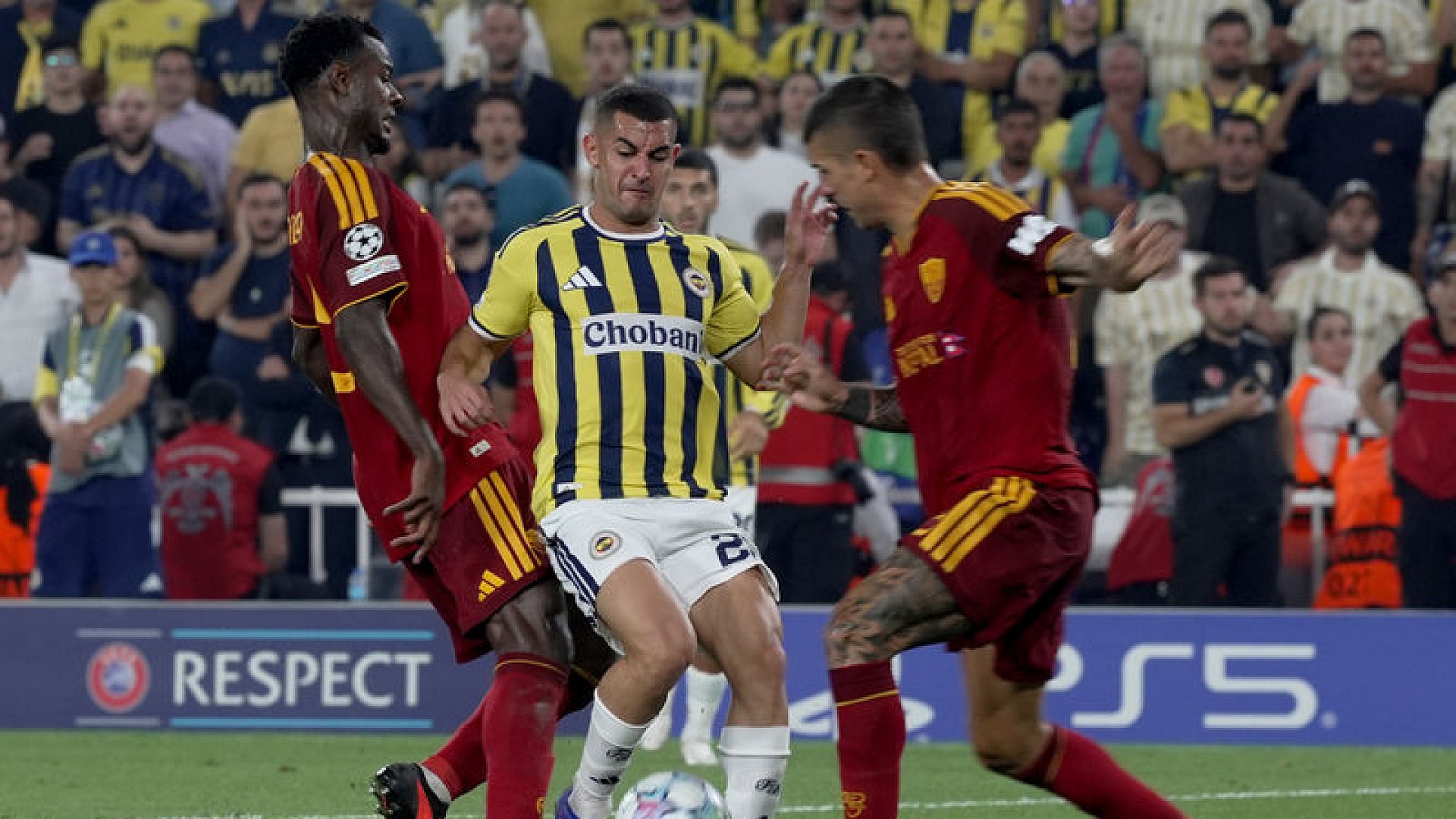 Fenerbahçe, Roma ile berabere kaldı ve puan kaybı yaşadı