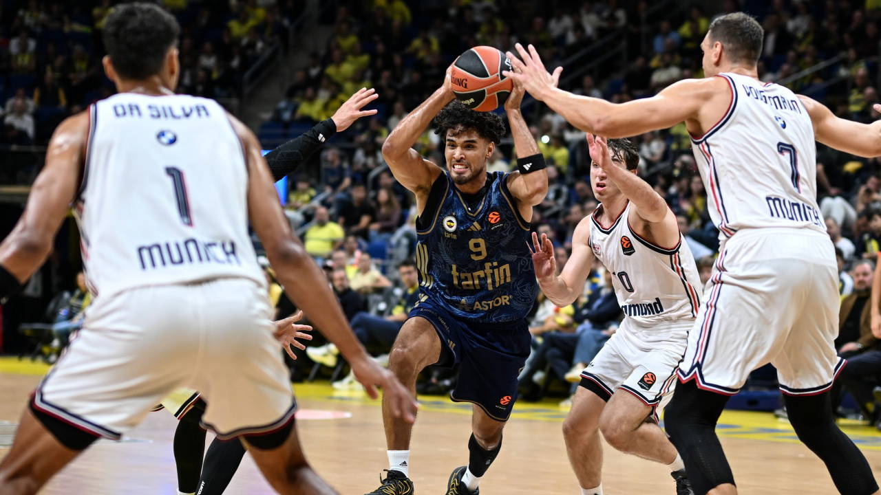 Fenerbahçe Tarfin, EuroLeague'de Bayern Münih'i 100-76 yendi