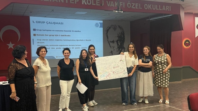 Gaziantep Kolej Vakfı'nda öğretmenler için atölye