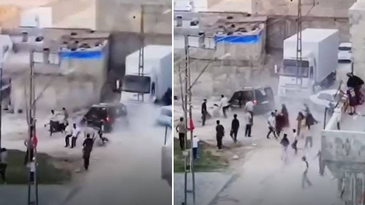 Gaziantep'te kavgaya aracıyla daldı, 7 kişi yaralandı