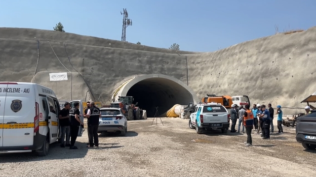 Gaziantep'te tünel inşaatında iş kazası: 1 ölü, 3 yaralı
