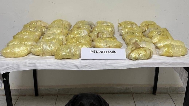 Hakkari'de yabancı plakalı tırda 21 kilo uyuşturucu ele geçirildi