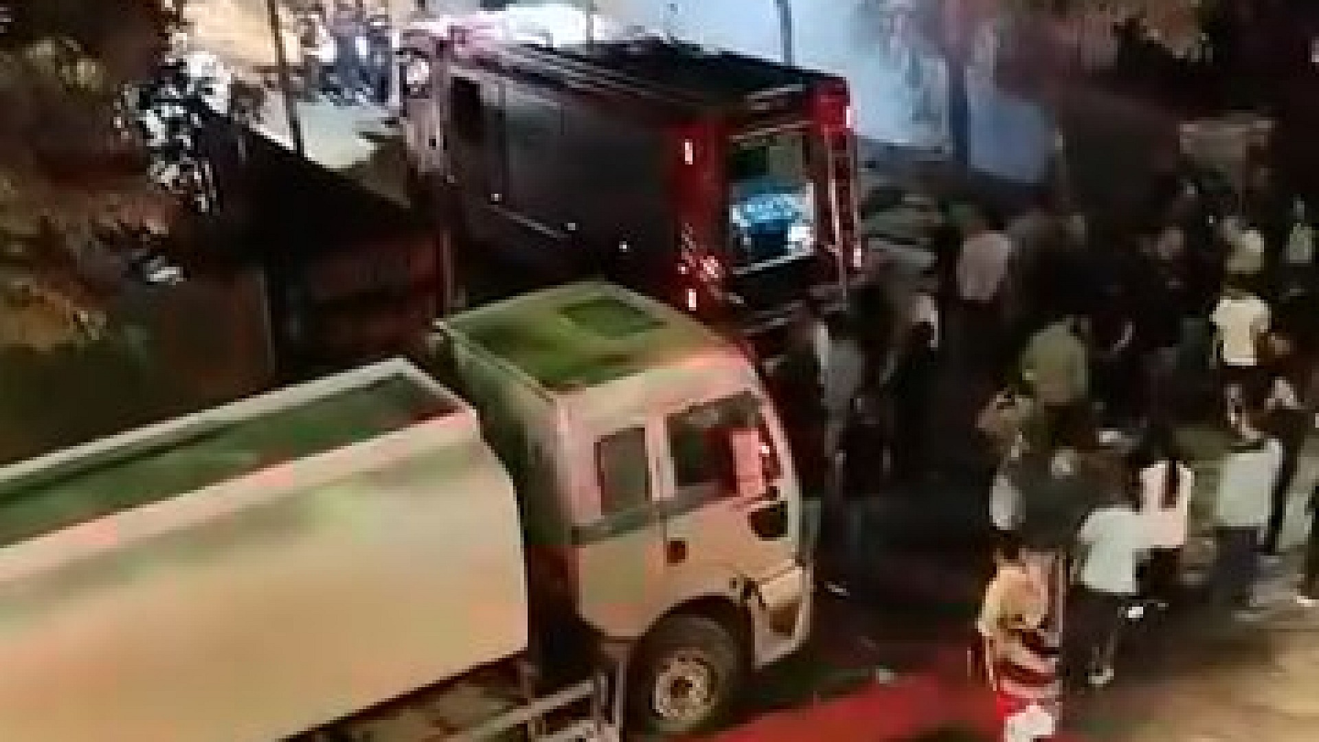 İnönü Mahallesi'nde kentsel dönüşümde çökme, 2 yaralı