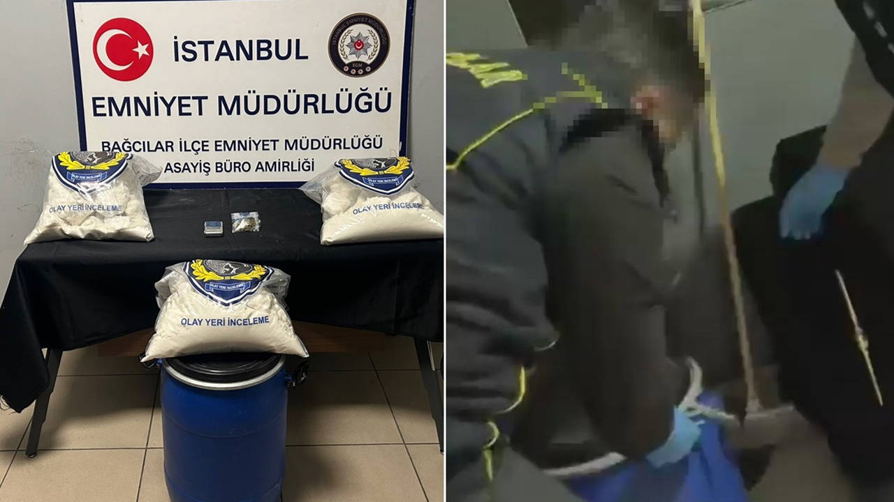 İstanbul'da uyuşturucu operasyonunda 22 kilo madde ele geçirildi