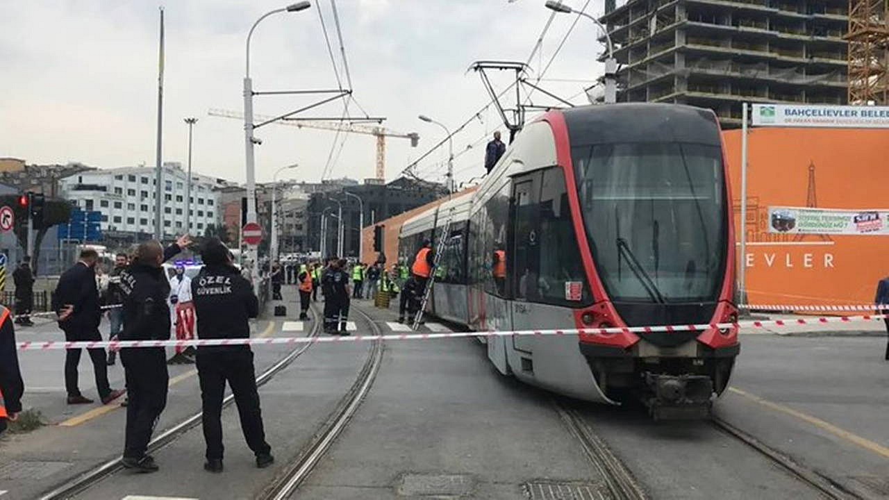 Kabataş-Bağcılar tramvay hattında teknik arıza