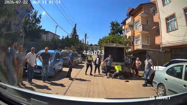 Kandıra'da kalp masajıyla hayat kurtaran polise teşekkür