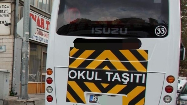 Kayseri'de okul servisi ücretleri belirlendi