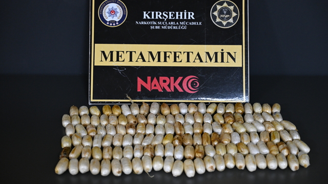 Kırşehir'de uyuşturucu bulunan zanlı tutuklandı