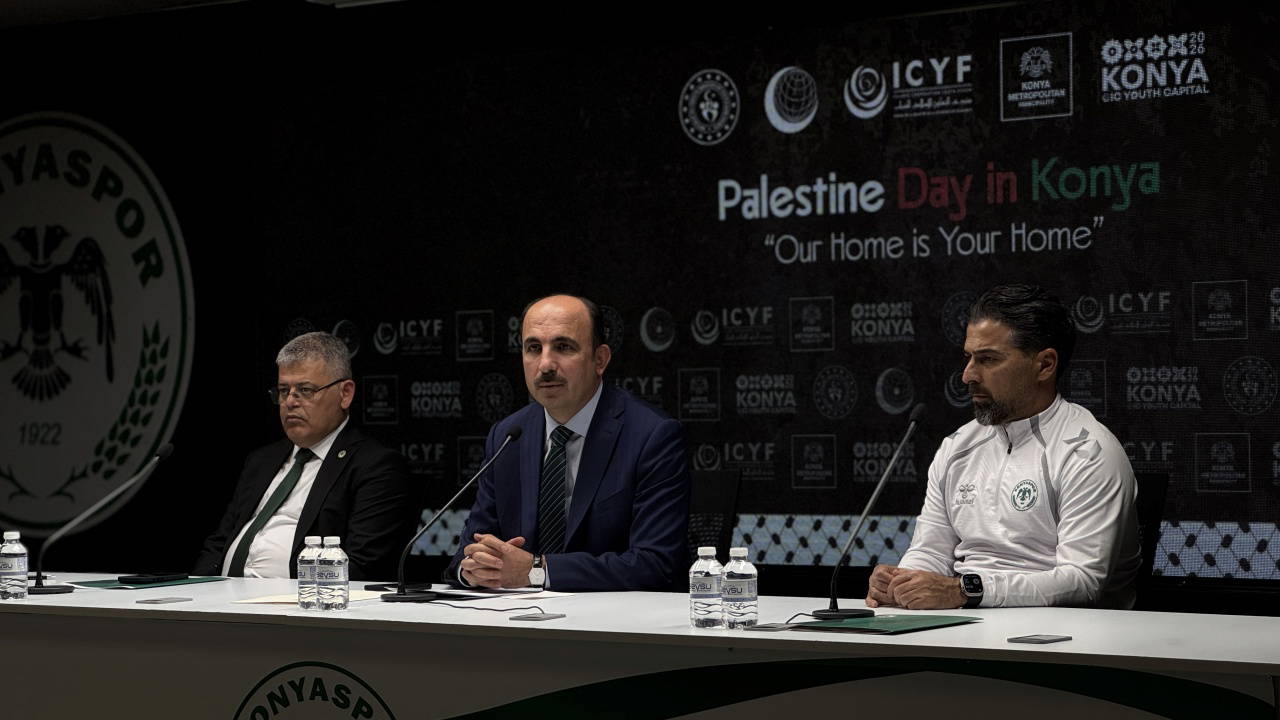 Konyaspor'dan Filistin maçına destek çağrısı yapılacak