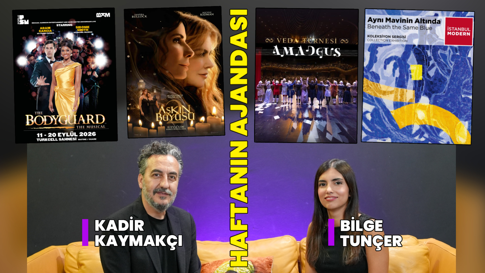Kültür sanat ajandasında bu hafta öne çıkan etkinlikler