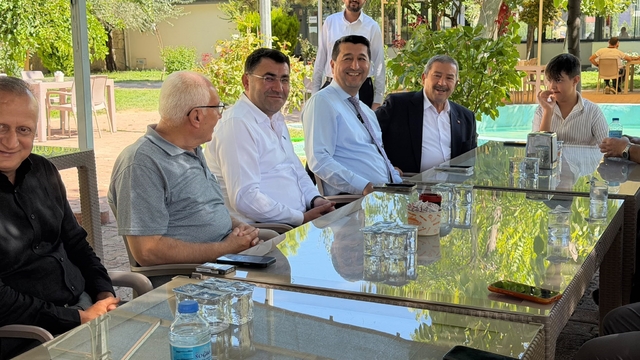 Mahmut Boyraz, darende'de MTSO üyeleriyle buluştu