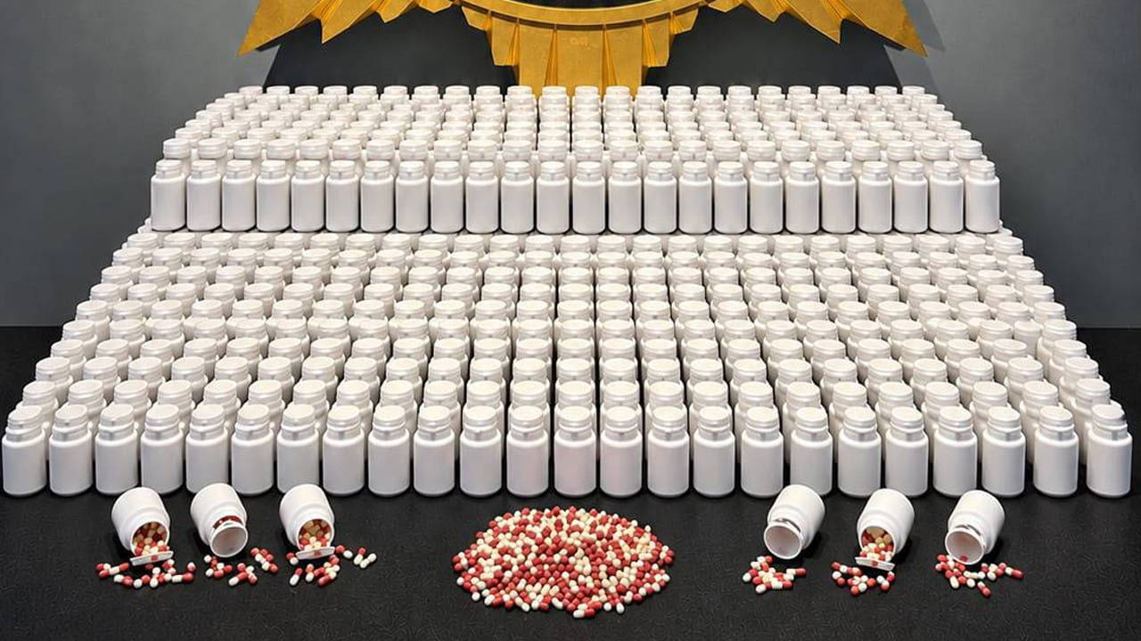 Malatya'da uyuşturucu operasyonu: 46 bin hap ele geçirildi
