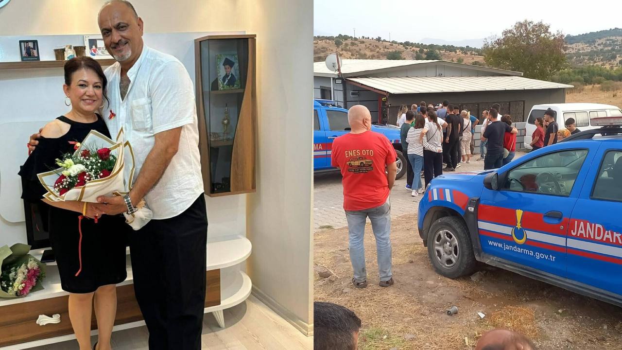 Manisa'da yeni evli çift silahla öldürülmüş bulundu