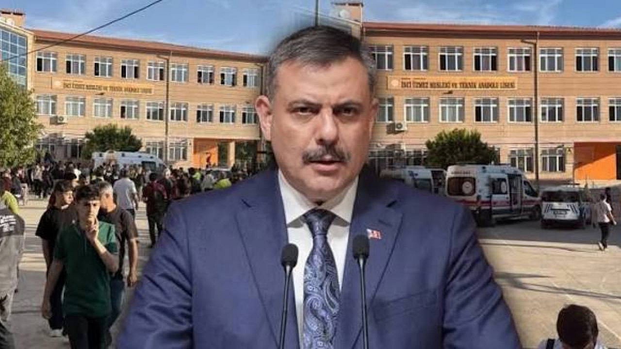 Manisa'daki okul saldırısında Bakan Çiftçi'den açıklama