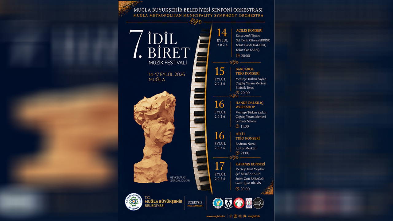 Muğla'da İdil Biret Müzik Festivali 14-17 Eylül'de