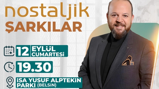 Necip Karakaya, nostaljik şarkılarla Melikgazi'de buluşuyor